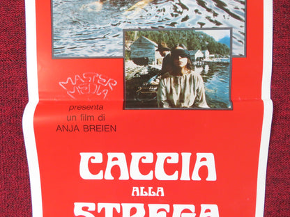 THE WITCH HUNT ITALIAN LOCANDINA POSTER LIL TERSELIUS BJORN SKAGESTAD 1981 Rendezvous Cinema Movie posters