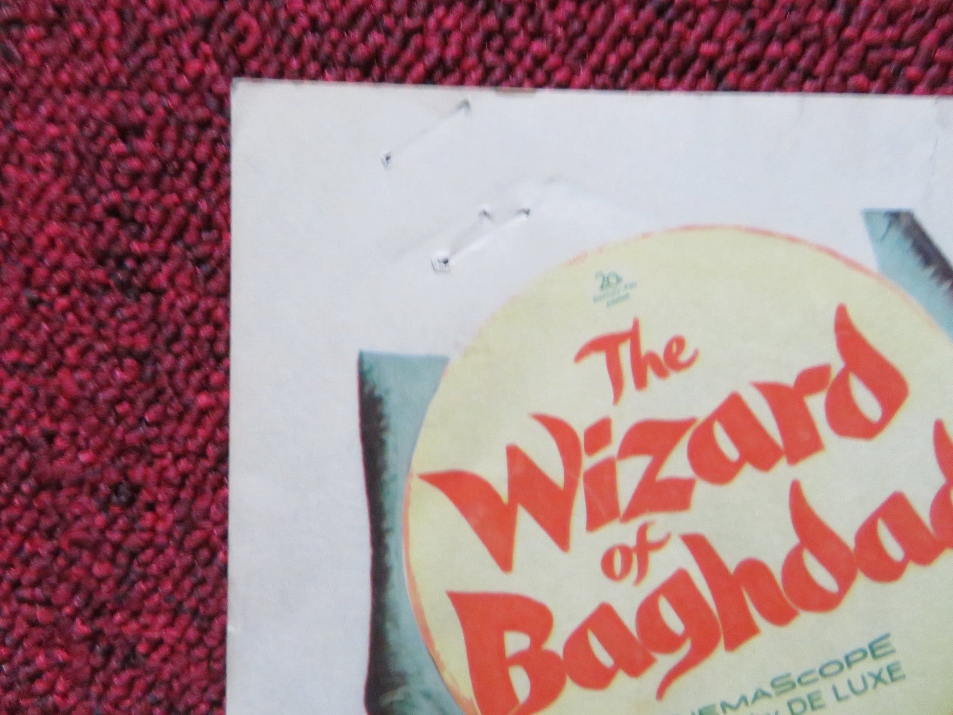 THE WIZARD OF BAGHDAD US LOBBY CARD SET DICK SHAWN DIANE BAKER 1960 Rendezvous Cinema Movie posters