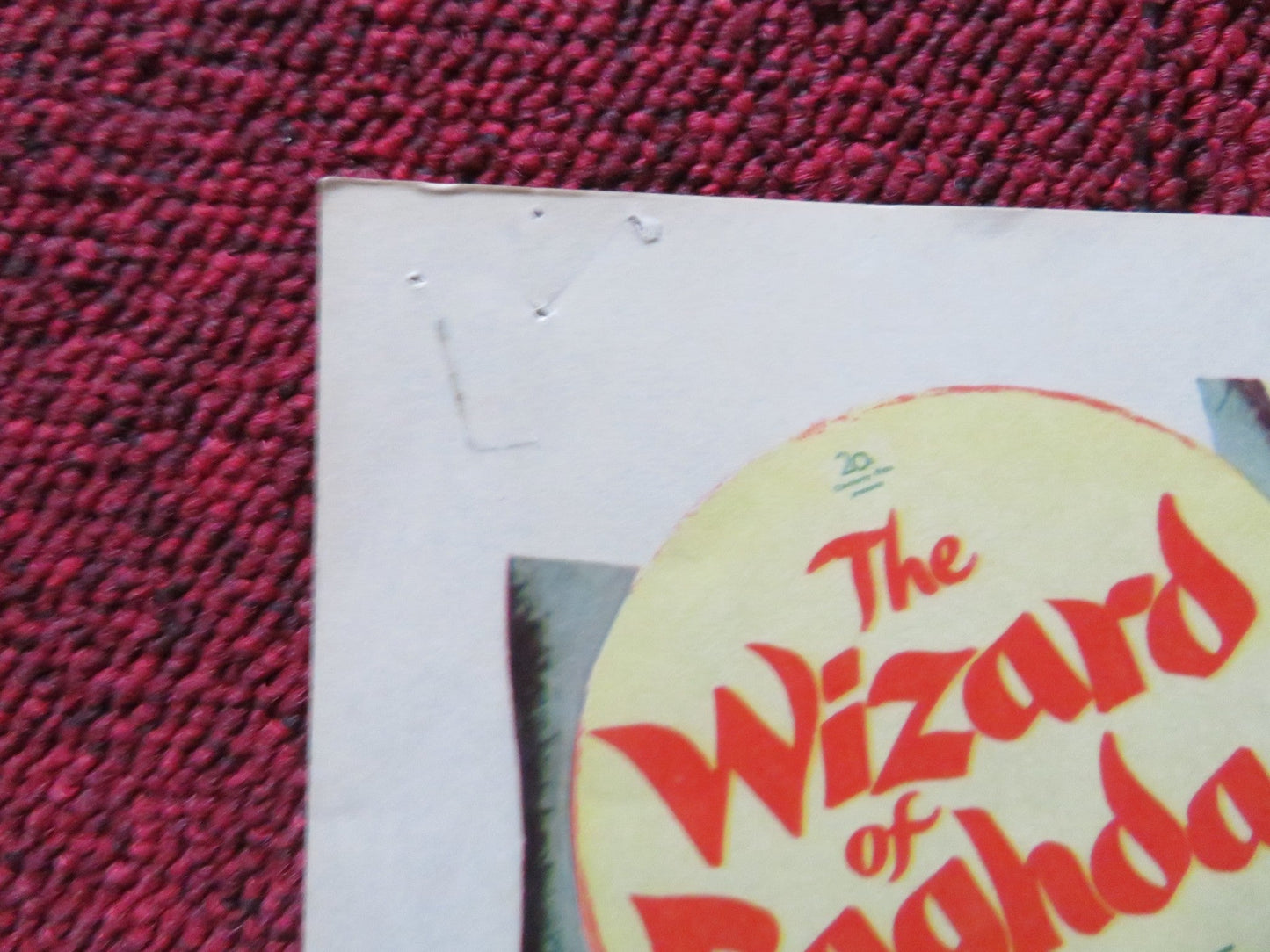 THE WIZARD OF BAGHDAD US LOBBY CARD SET DICK SHAWN DIANE BAKER 1960 Rendezvous Cinema Movie posters