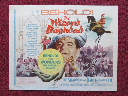 THE WIZARD OF BAGHDAD US LOBBY CARD SET DICK SHAWN DIANE BAKER 1960 Rendezvous Cinema Movie posters