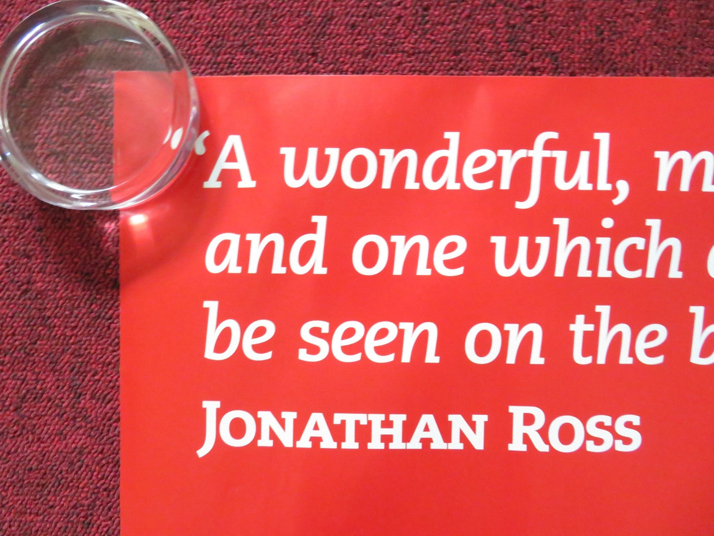 THE WIZARD OF OZ - DIGITALLY RESTORED UK QUAD (30"x 40") ROLLED POSTER 2006 Rendezvous Cinema Movie posters