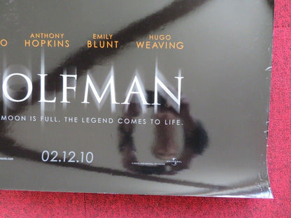 THE WOLFMAN US ONE SHEET ROLLED POSTER ANTHONY HOPKINS EMMILY BLUNT 2010 Movie posters