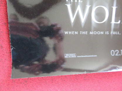 THE WOLFMAN US ONE SHEET ROLLED POSTER ANTHONY HOPKINS EMMILY BLUNT 2010 Movie posters