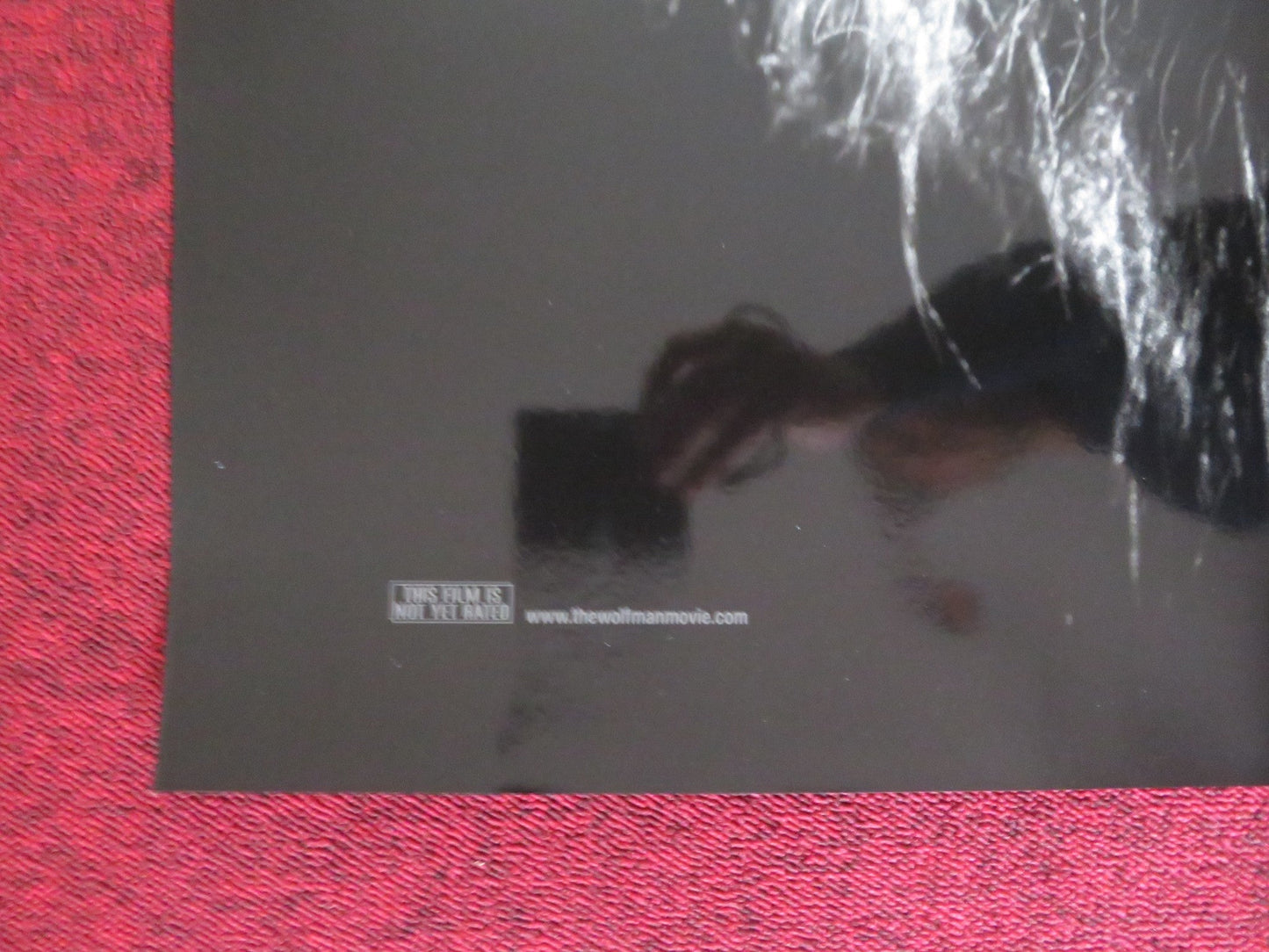 THE WOLFMAN US ONE SHEET ROLLED POSTER BENICIO DEL TORO ANTHONY HOPKINS 2010 Rendezvous Cinema Movie posters