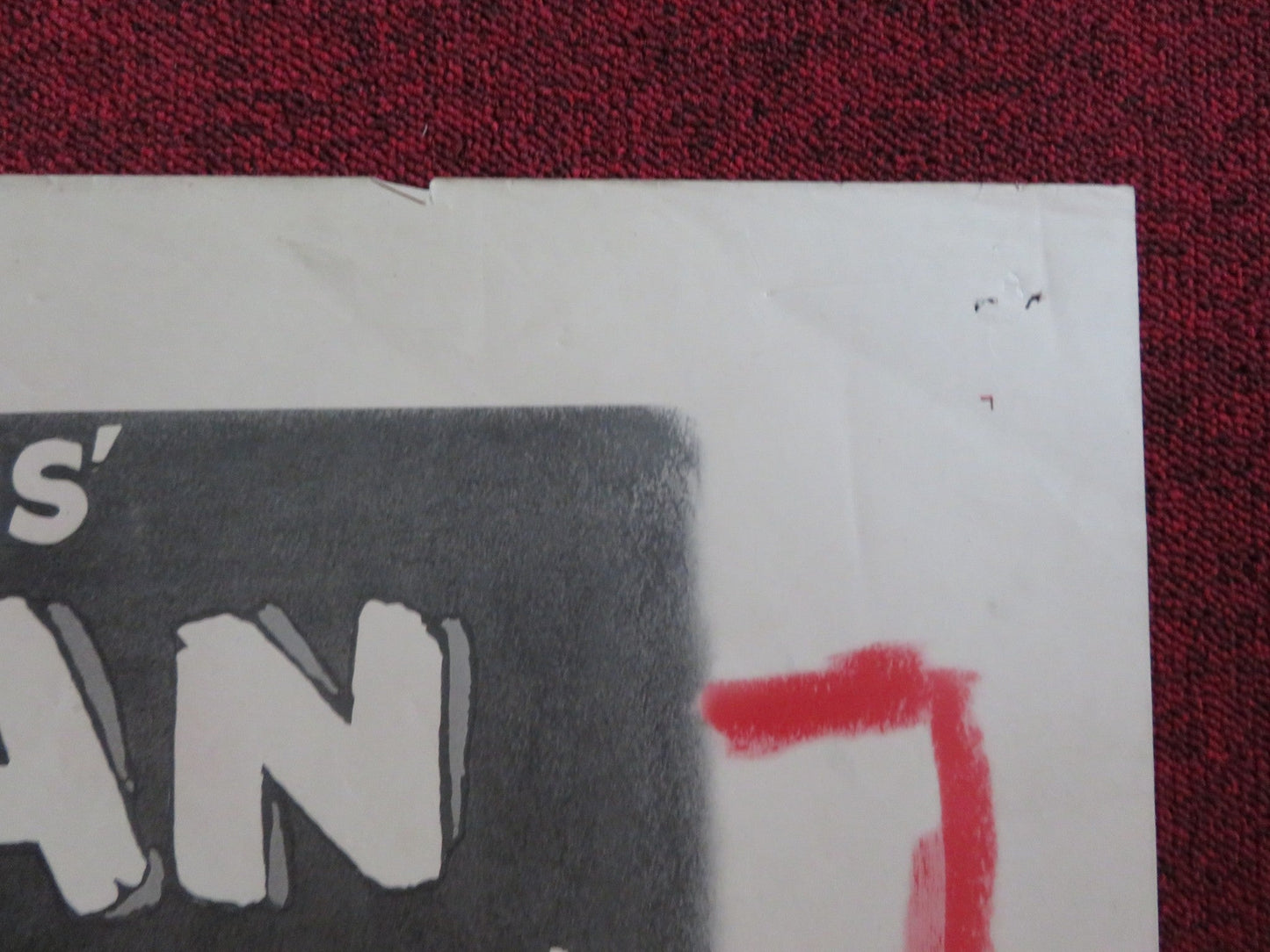 THE WOMAN IN WHITE FOLDED US ONE SHEET POSTER ELEANOR PARKER ALEXIS SMITH 1948 Rendezvous Cinema Movie posters