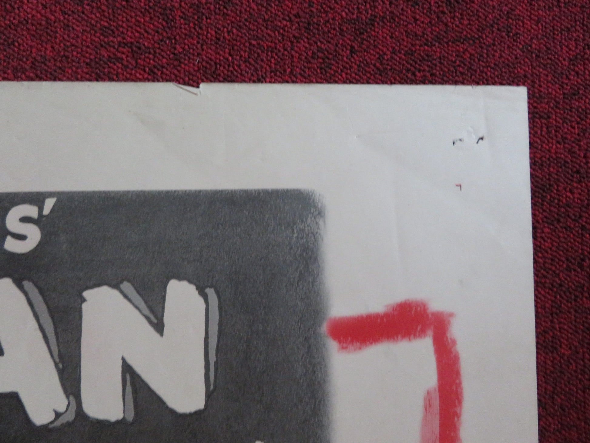 THE WOMAN IN WHITE FOLDED US ONE SHEET POSTER ELEANOR PARKER ALEXIS SMITH 1948 Rendezvous Cinema Movie posters