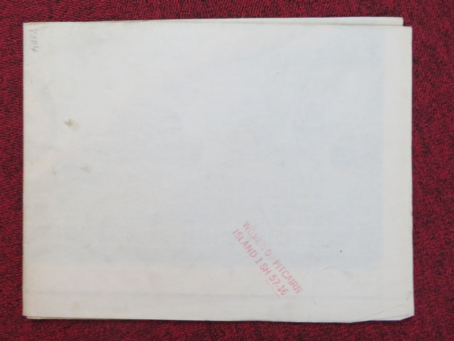 THE WOMEN OF PITCAIRN ISLAND FOLDED US ONE SHEET POSTER JAMES CRAIG 1957 Rendezvous Cinema Movie posters