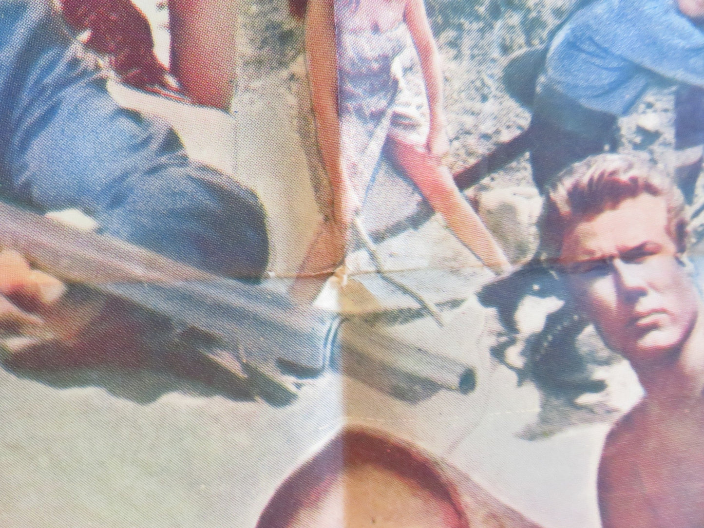 THE WOMEN OF PITCAIRN ISLAND FOLDED US ONE SHEET POSTER JAMES CRAIG 1957 Rendezvous Cinema Movie posters