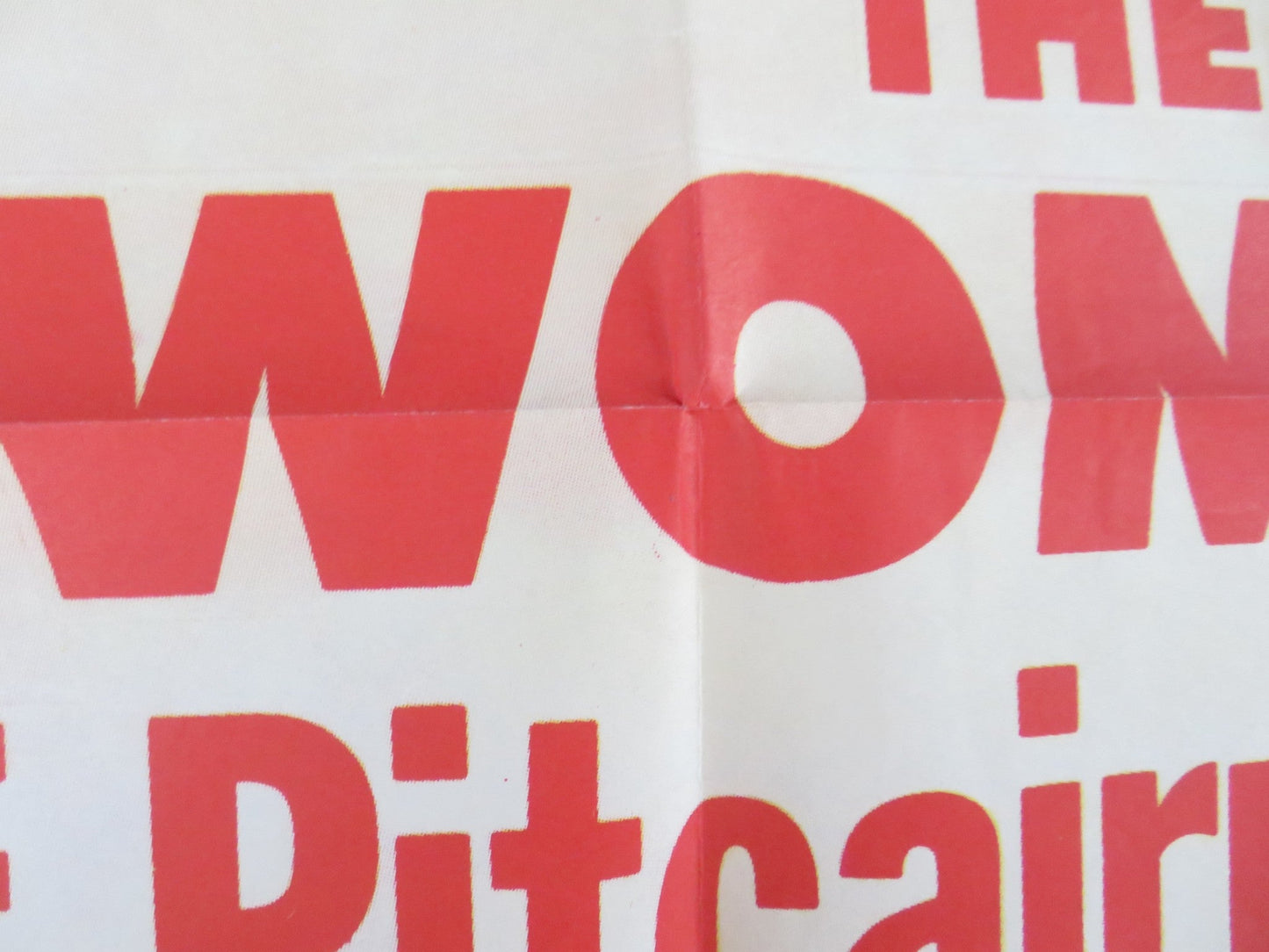 THE WOMEN OF PITCAIRN ISLAND FOLDED US ONE SHEET POSTER JAMES CRAIG 1957 Rendezvous Cinema Movie posters