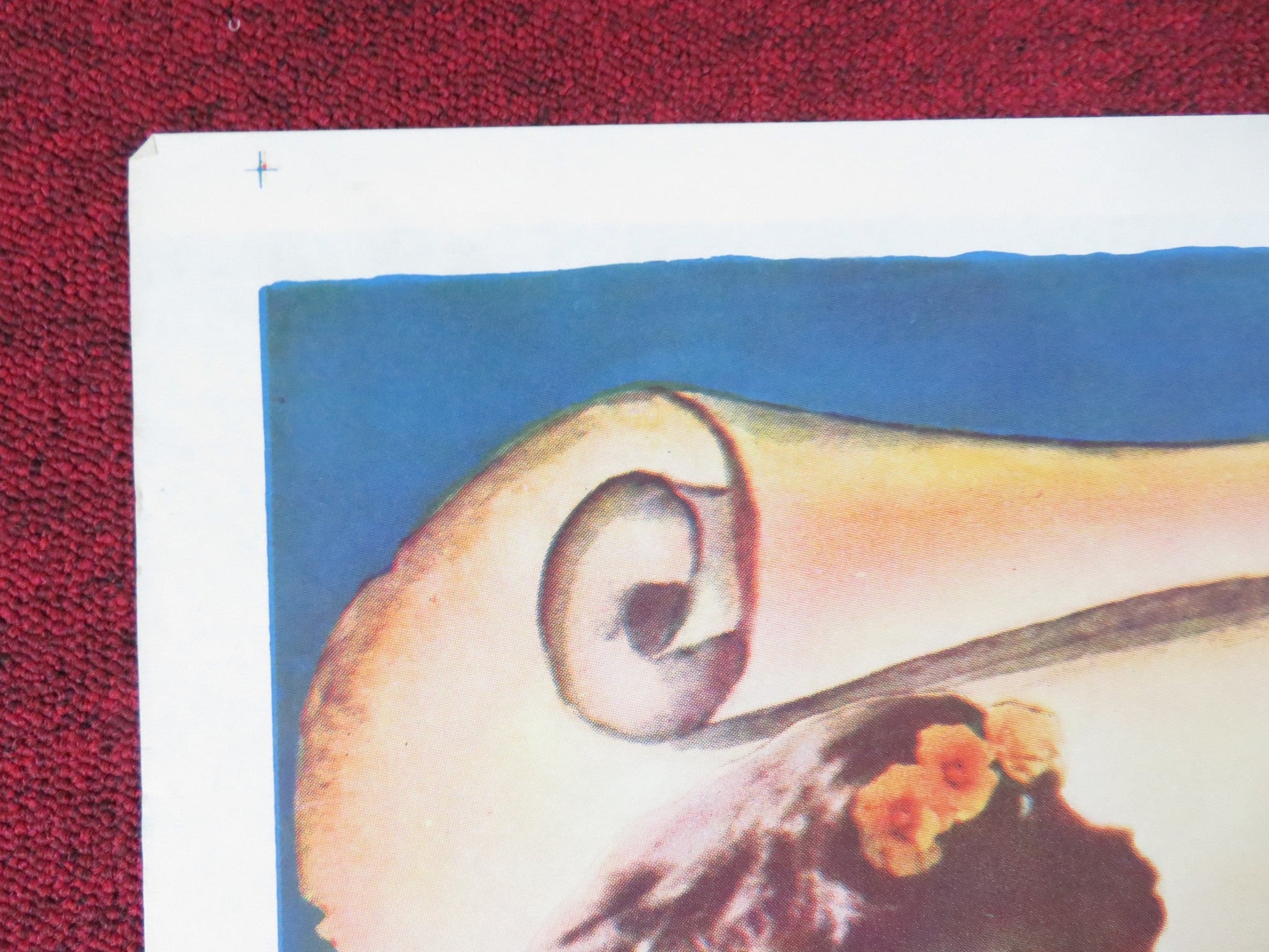 THE WOMEN OF PITCAIRN ISLAND FOLDED US ONE SHEET POSTER JAMES CRAIG 1957 Rendezvous Cinema Movie posters