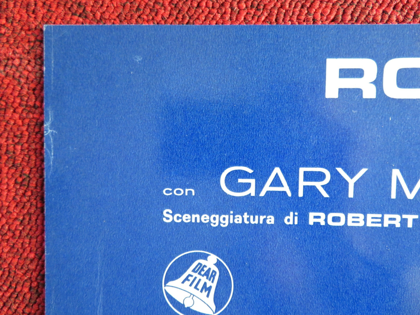 THE WONDERFUL COUNTRY - A ITALIAN FOTOBUSTA POSTER ROBERT MITCHUM LONDON 1960 Rendezvous Cinema Movie posters