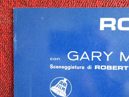 THE WONDERFUL COUNTRY - A ITALIAN FOTOBUSTA POSTER ROBERT MITCHUM LONDON 1960 Rendezvous Cinema Movie posters