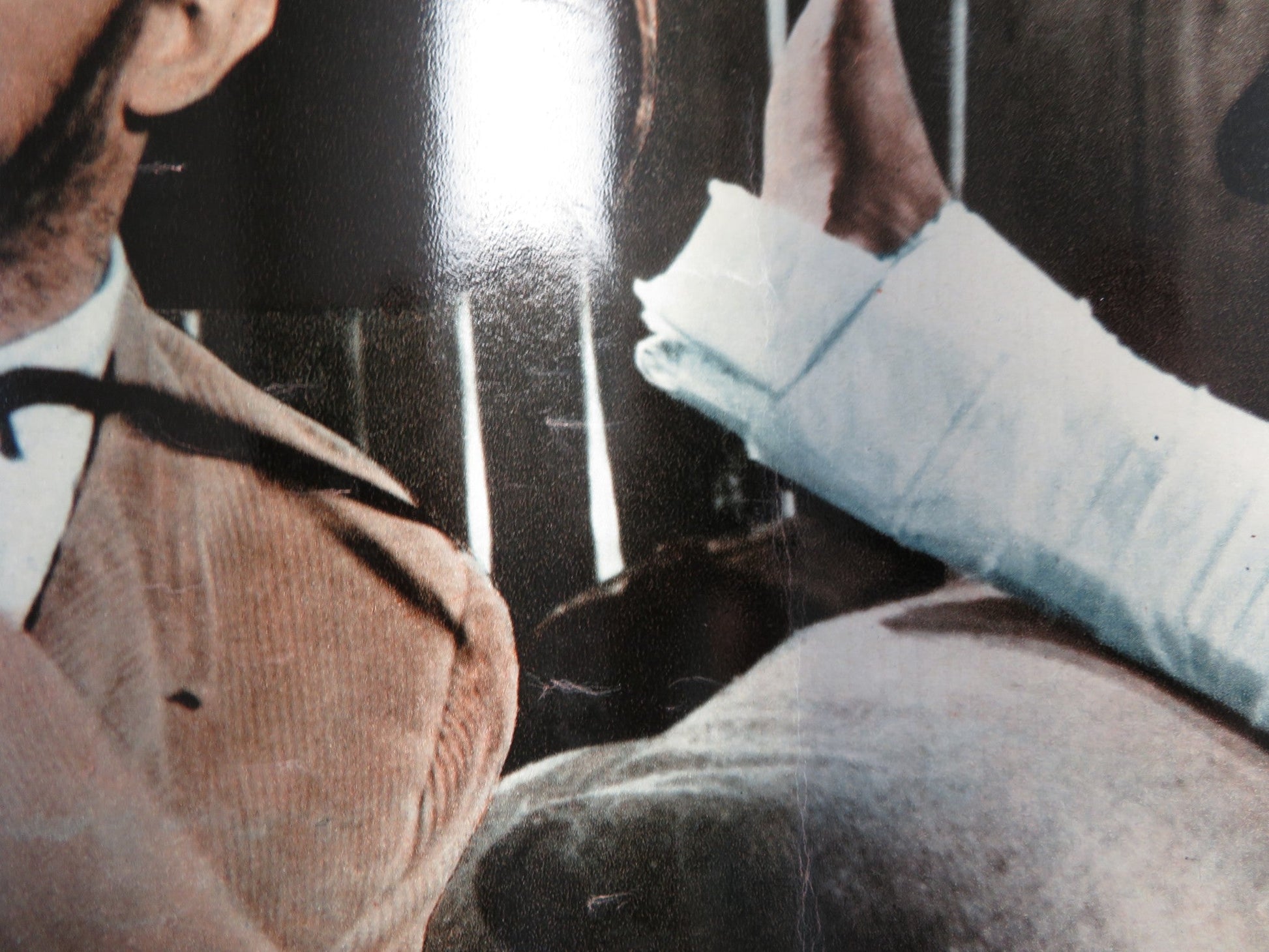 THE WONDERFUL COUNTRY - B ITALIAN FOTOBUSTA POSTER ROBERT MITCHUM LONDON 1960 Rendezvous Cinema Movie posters