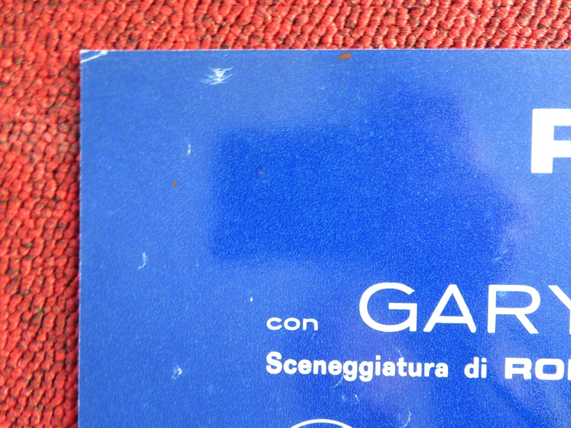 THE WONDERFUL COUNTRY - B ITALIAN FOTOBUSTA POSTER ROBERT MITCHUM LONDON 1960 Rendezvous Cinema Movie posters