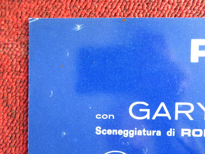 THE WONDERFUL COUNTRY - B ITALIAN FOTOBUSTA POSTER ROBERT MITCHUM LONDON 1960 Rendezvous Cinema Movie posters