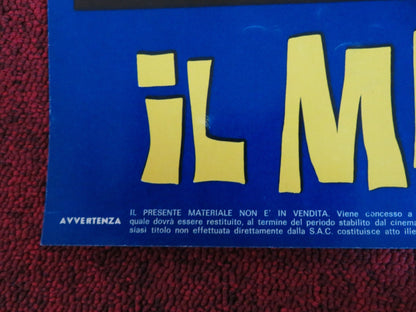 THE WONDERFUL COUNTRY - C ITALIAN FOTOBUSTA POSTER ROBERT MITCHUM LONDON 1960 Rendezvous Cinema Movie posters