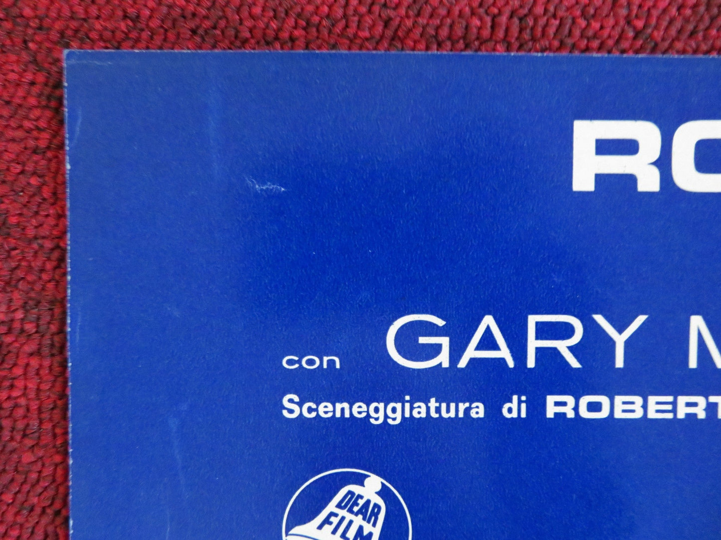 THE WONDERFUL COUNTRY - C ITALIAN FOTOBUSTA POSTER ROBERT MITCHUM LONDON 1960 Rendezvous Cinema Movie posters