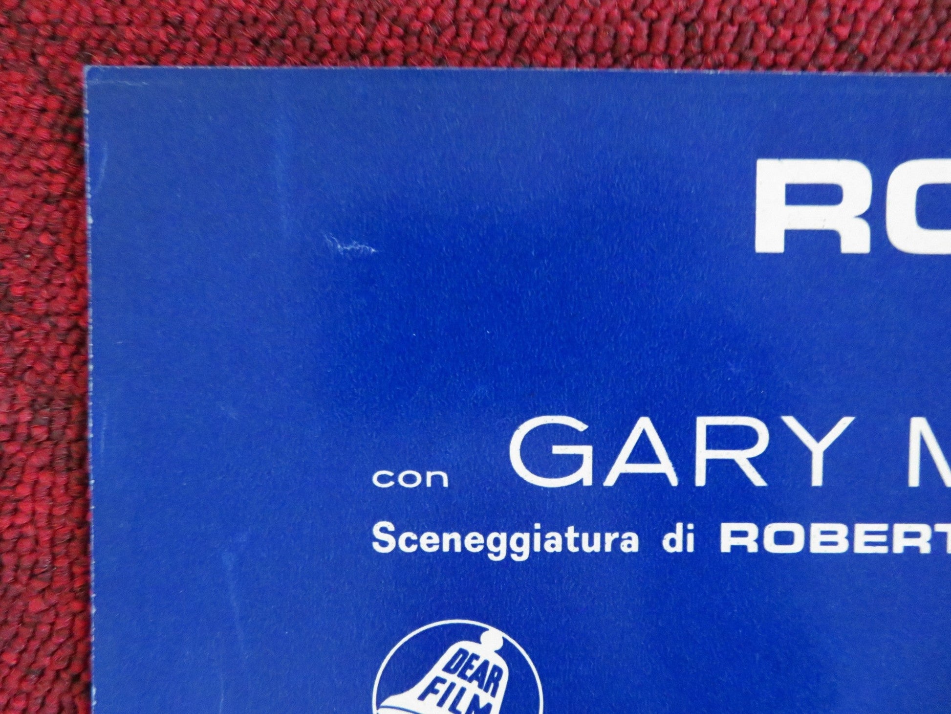 THE WONDERFUL COUNTRY - C ITALIAN FOTOBUSTA POSTER ROBERT MITCHUM LONDON 1960 Rendezvous Cinema Movie posters