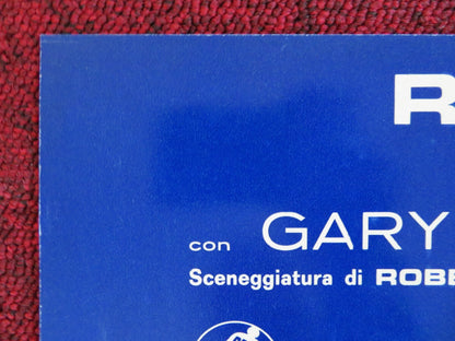 THE WONDERFUL COUNTRY - E ITALIAN FOTOBUSTA POSTER ROBERT MITCHUM LONDON 1960 Rendezvous Cinema Movie posters