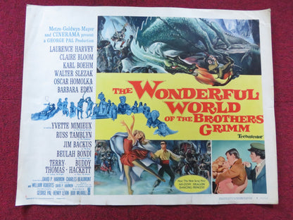 THE WONDERFUL WORLD OF THE BROTHERS GRIMM HALF SHEET (22"x 28") POSTER 1963 Rendezvous Cinema Movie posters
