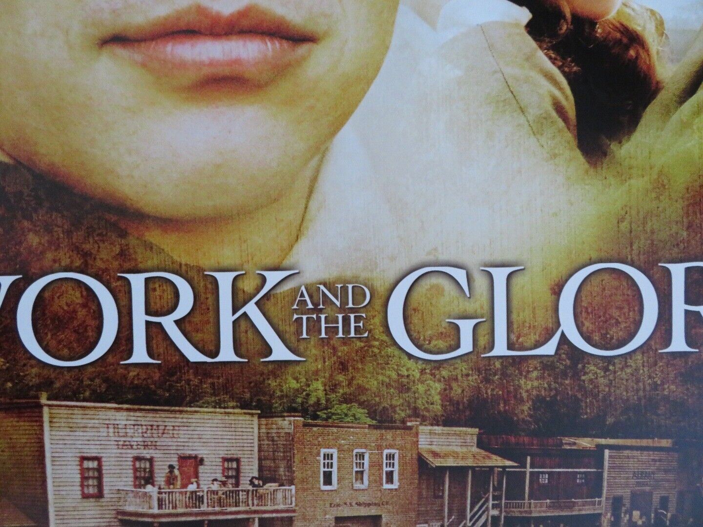 THE WORK AND THE GLORY US ONE SHEET ROLLED POSTER SAM HENNINGS 2004 Movie posters