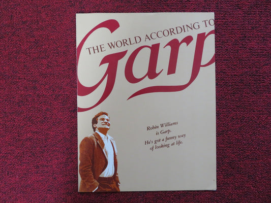 THE WORLD ACCORDING TO GARP US SCREENING PROGRAM ROBIN WILLIAMS GLENN CLOSE 1982 Rendezvous Cinema Movie posters