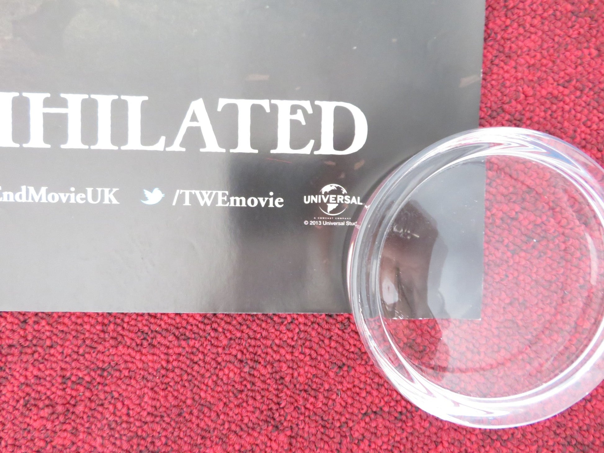 THE WORLD'S END UK QUAD (30"x 40") ROLLED POSTER SIMON PEGG NICK FROST 2013 Rendezvous Cinema Movie posters