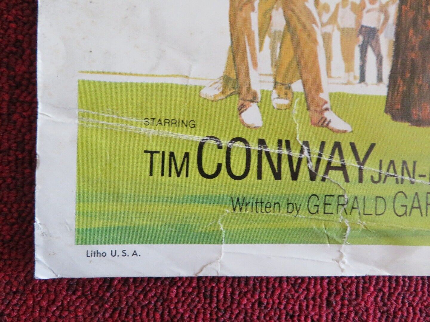 THE WORLD'S GREATEST ATHLETE US HALF SHEET (22"x 28") POSTER DISNEY 1972 - Rendezvous Cinema