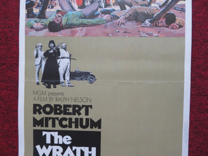 THE WRATH OF GOD US INSERT (14"x 36") POSTER ROBERT MITCHUM FRANK LANGELLA 1972 Rendezvous Cinema Movie posters