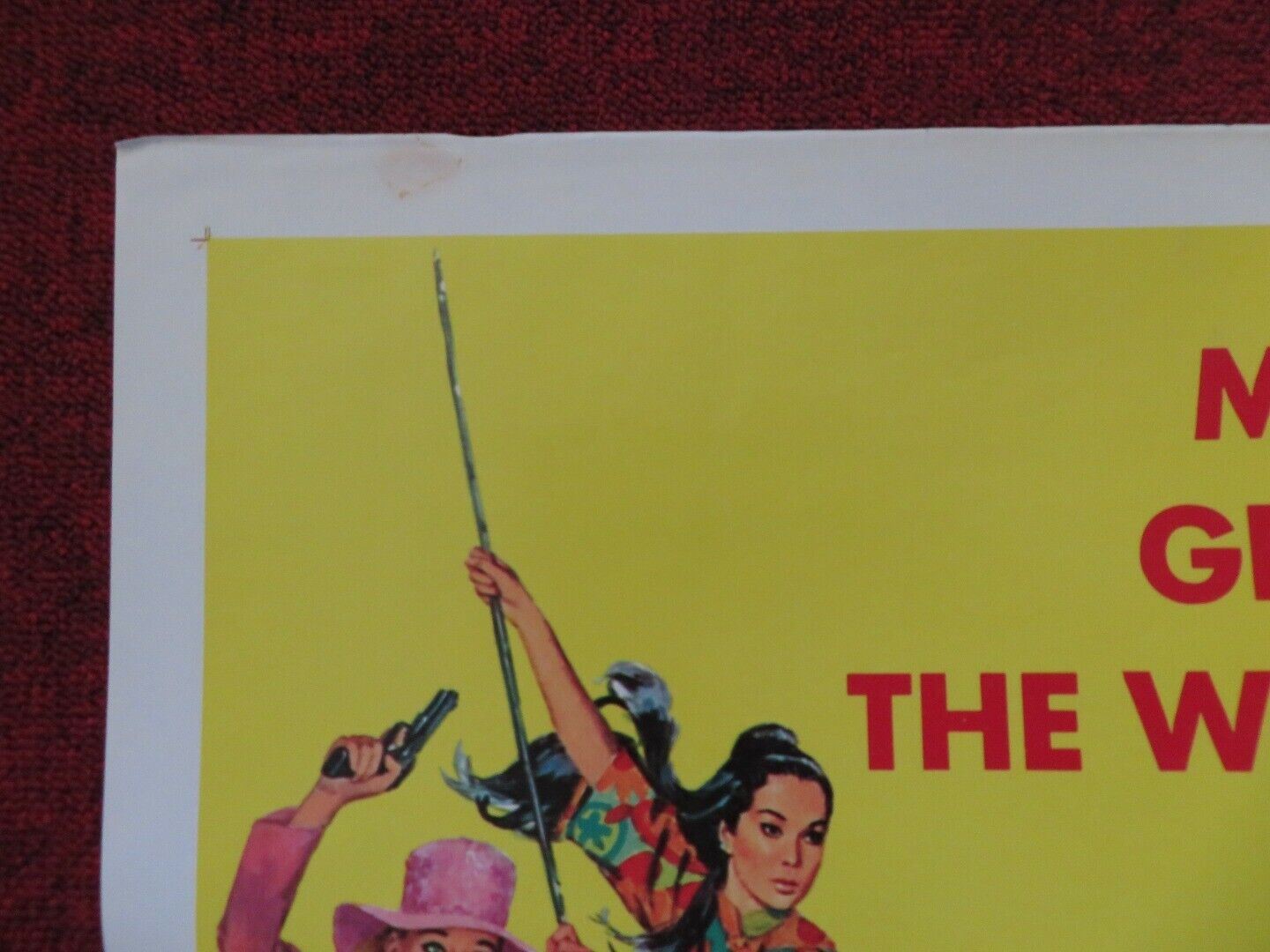 THE WRECKING CREW FOLDED US ONE SHEET POSTER DEAN MARTIN ELKE SOMMER 1968 Movie posters
