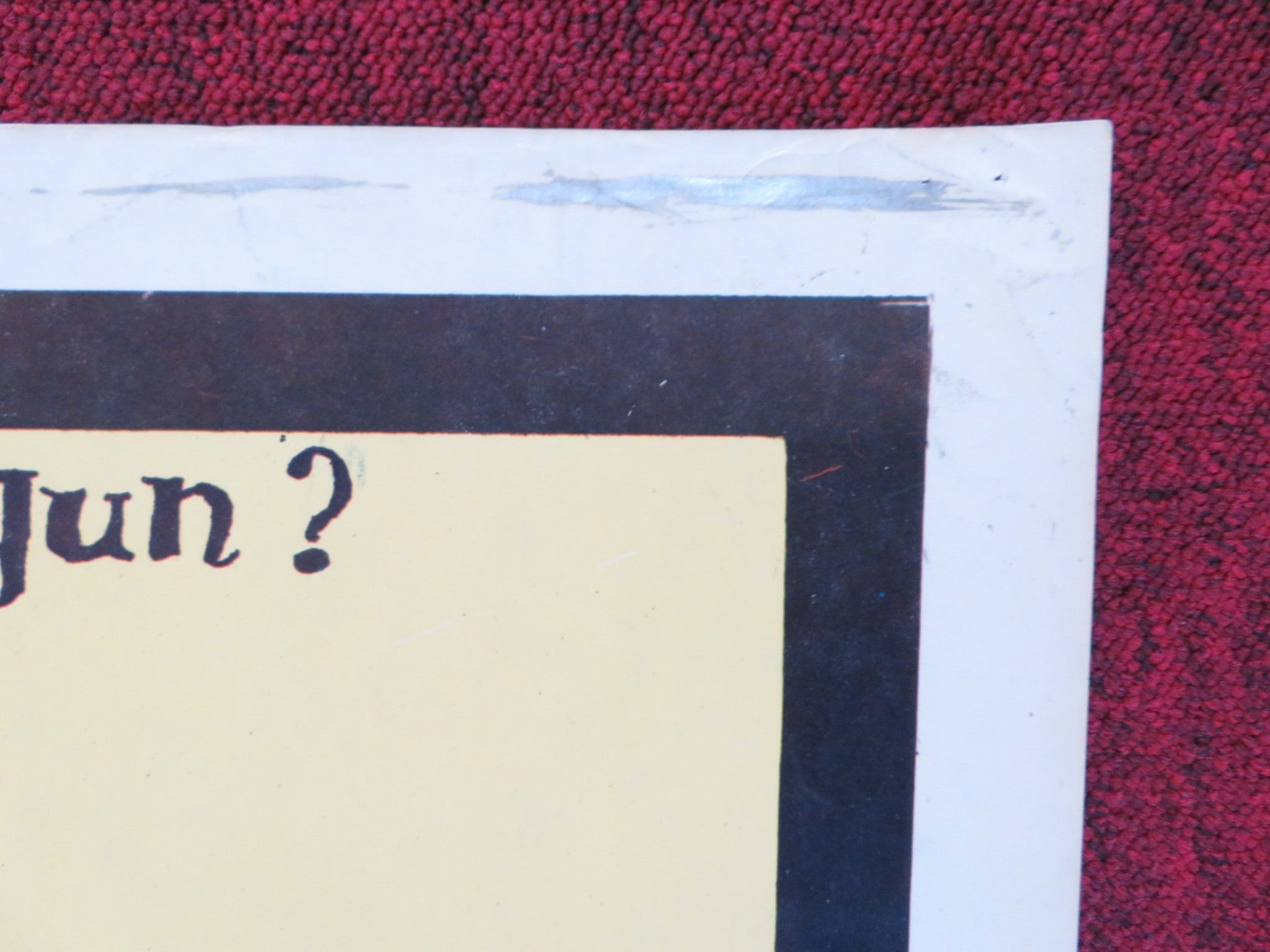 THE YELLOW CANARY US HALF SHEET (22"x 28") POSTER PAT BOONE BARARA EDEN 1963 Rendezvous Cinema Movie posters