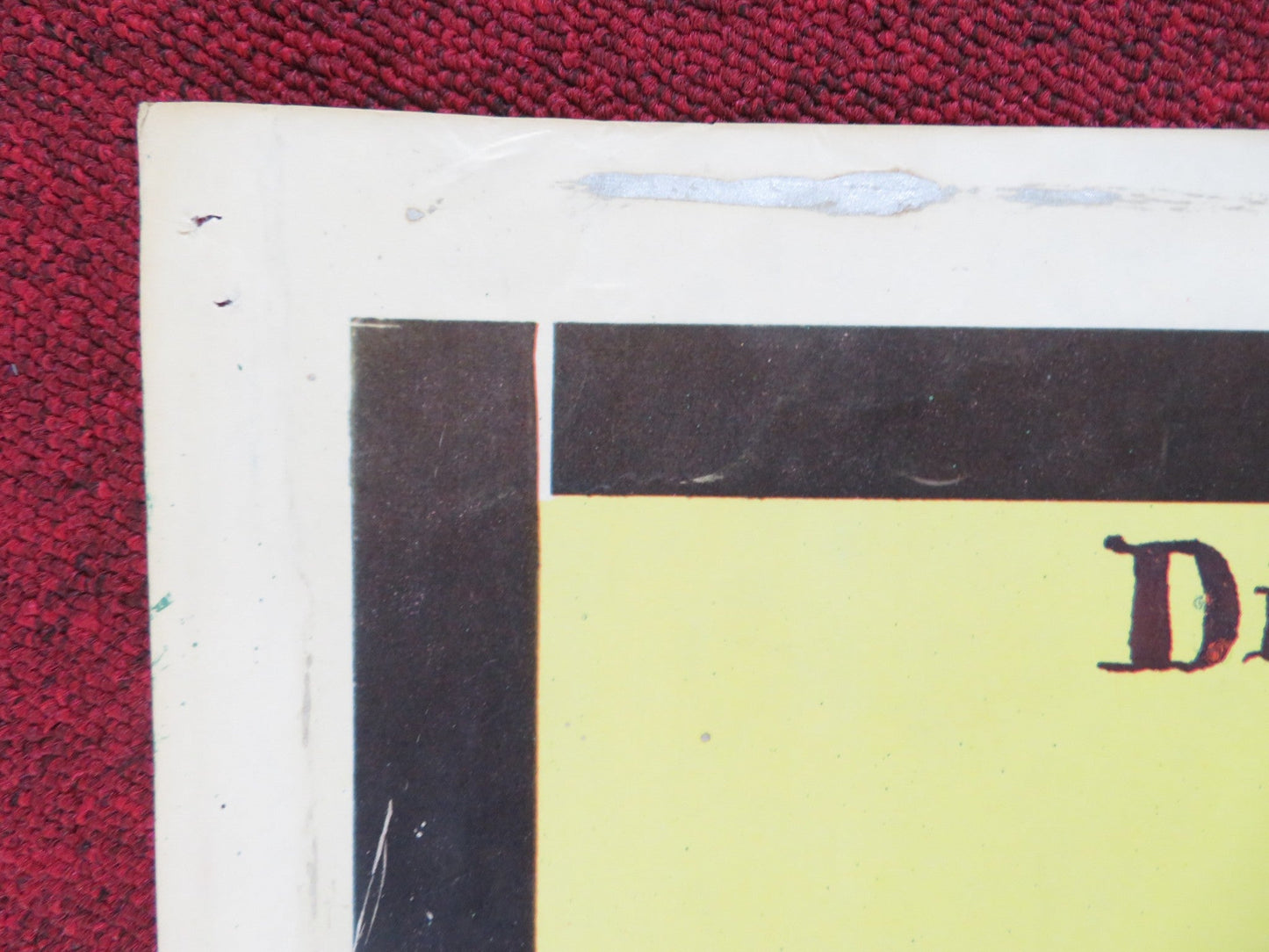 THE YELLOW CANARY US HALF SHEET (22"x 28") POSTER PAT BOONE BARARA EDEN 1963 Rendezvous Cinema Movie posters