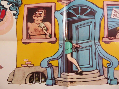 THE YELLOW HOUSE ON PINNASBERG ONE SHEET (27"x 41") POSTER EDDIE ARENT 1970 Movie posters