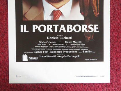 THE YES MAN ITALIAN LOCANDINA POSTER SILVIO ORLANDO NANNI MORETTI 1991 Rendezvous Cinema Movie posters