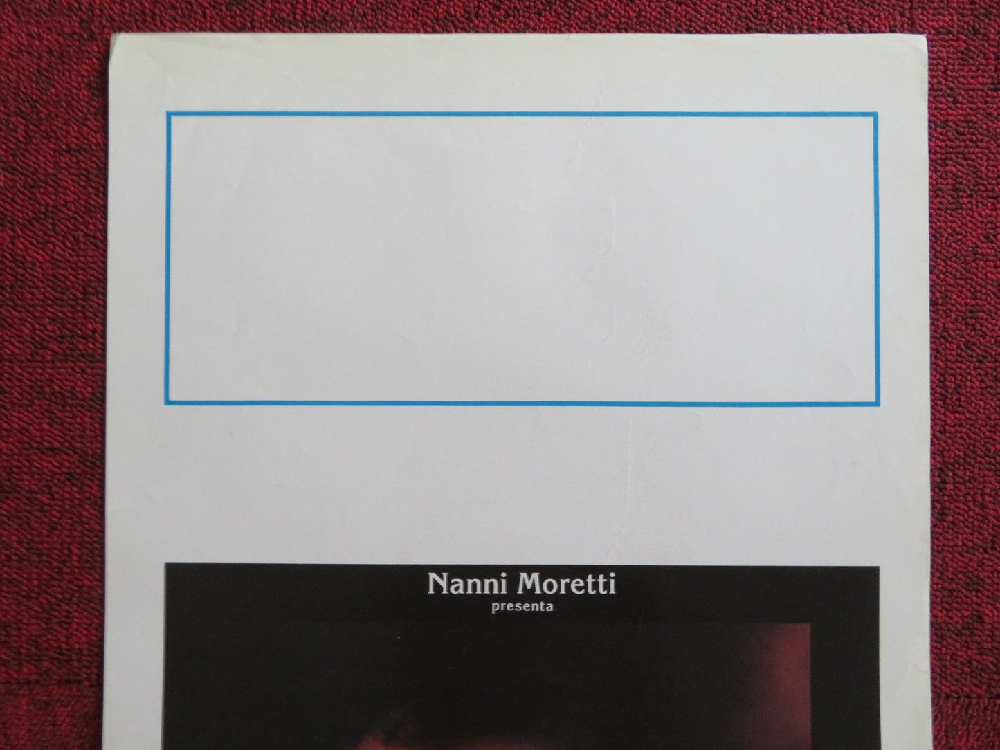 THE YES MAN ITALIAN LOCANDINA POSTER SILVIO ORLANDO NANNI MORETTI 1991 Rendezvous Cinema Movie posters