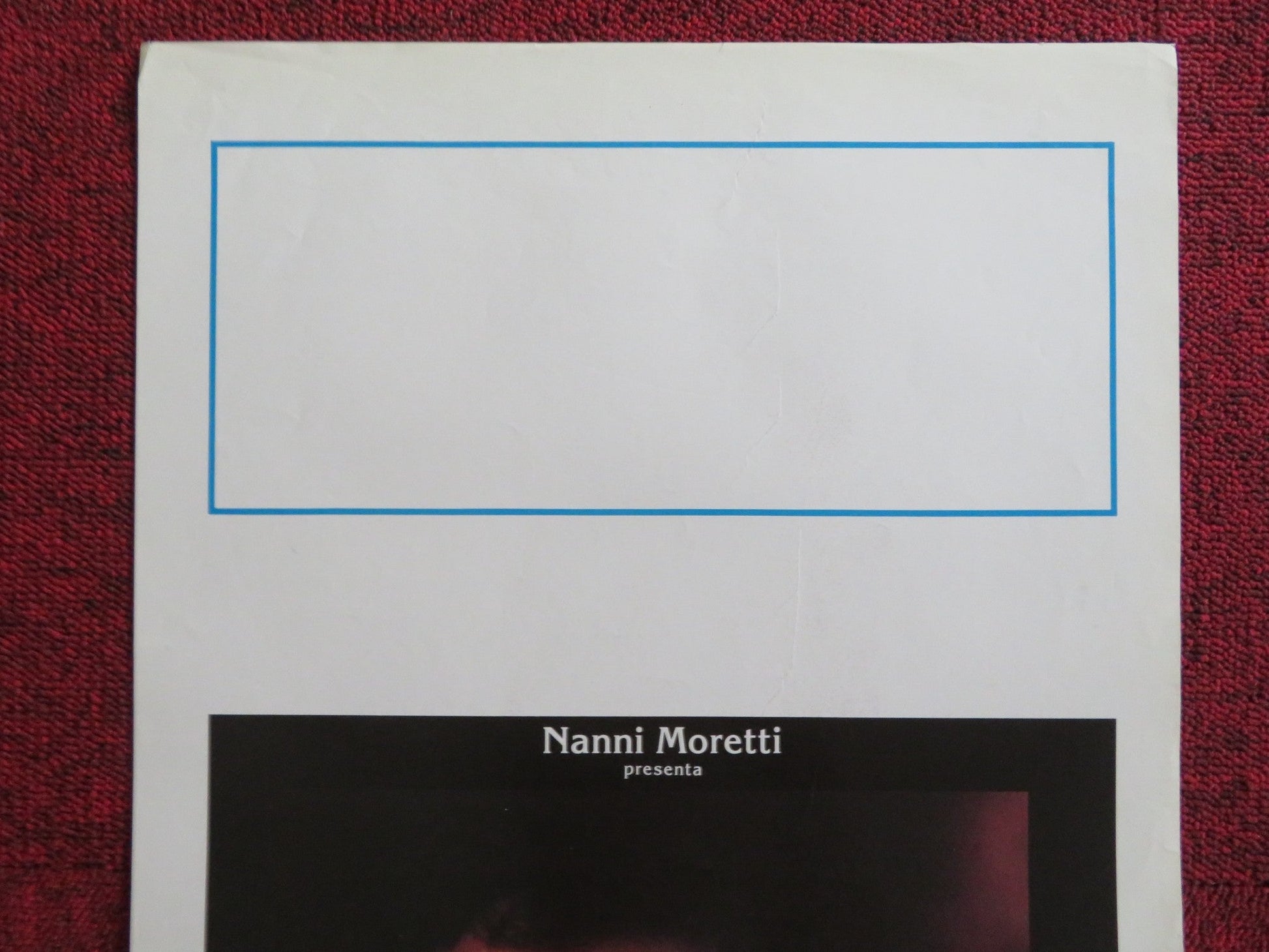 THE YES MAN ITALIAN LOCANDINA POSTER SILVIO ORLANDO NANNI MORETTI 1991 Rendezvous Cinema Movie posters