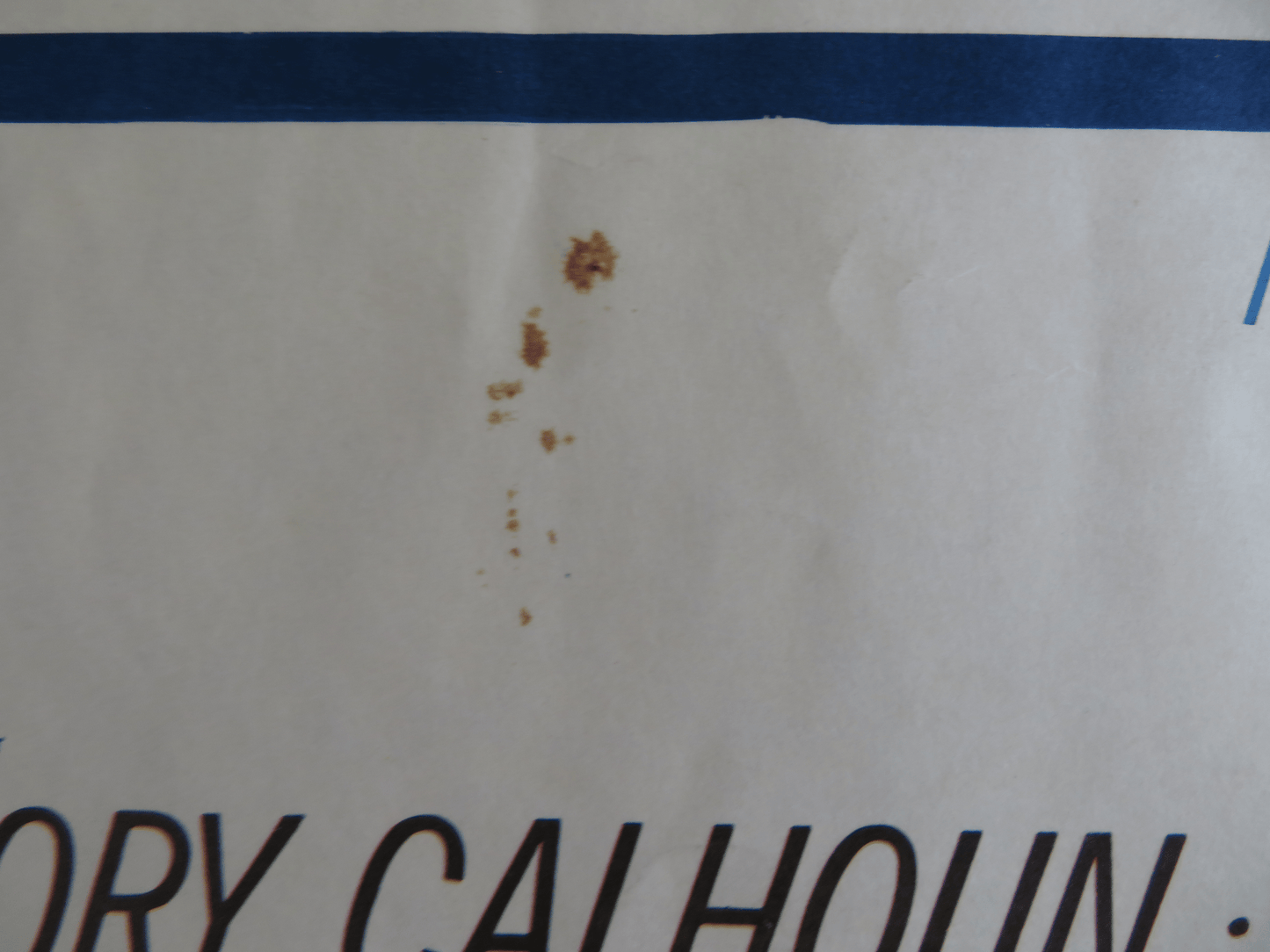 THE YOUNG AND THE BRAVE US HALF SHEET (22"x 28") POSTER RORY CALHOUN 1963 Rendezvous Cinema Movie posters