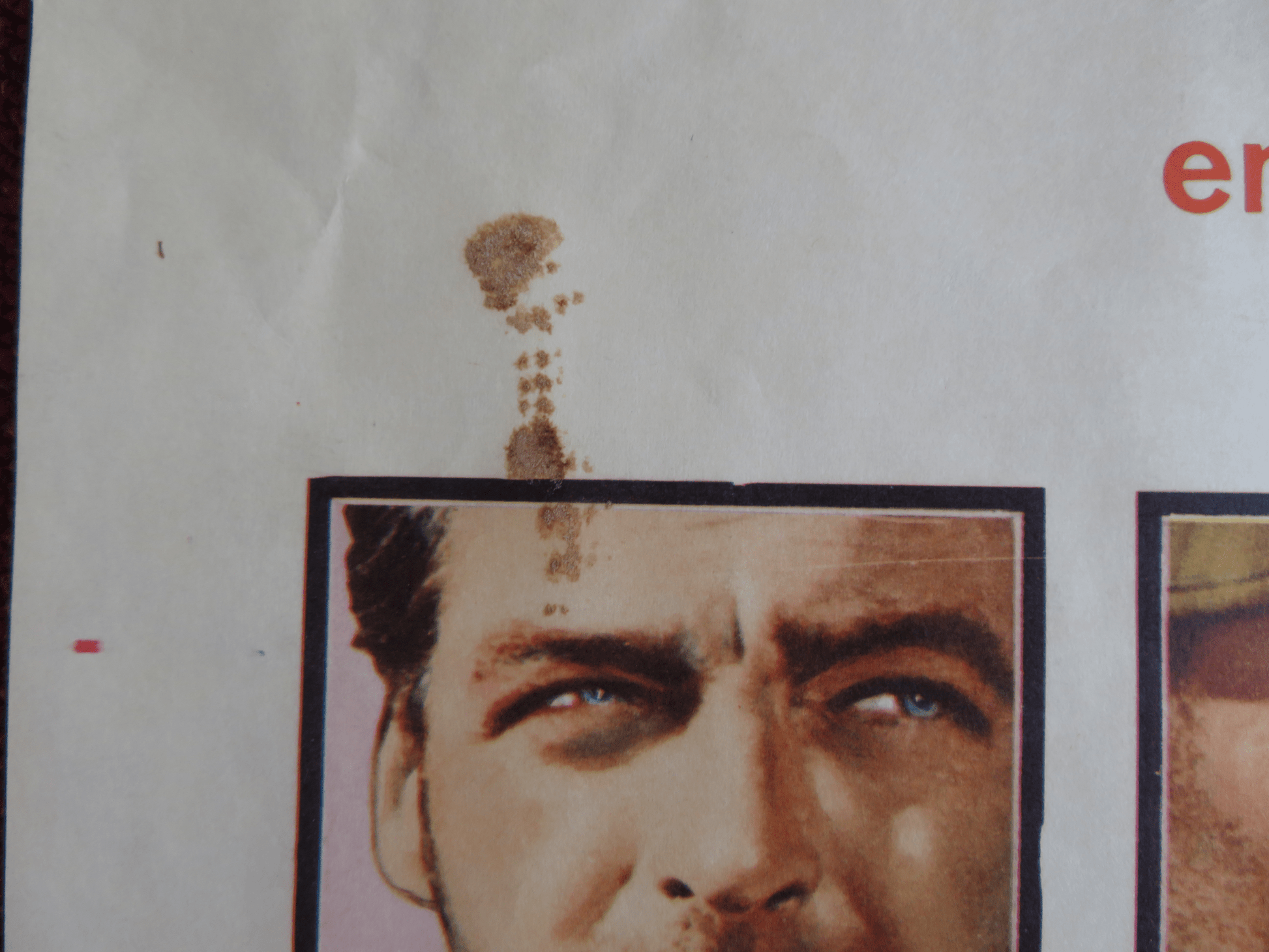 THE YOUNG AND THE BRAVE US HALF SHEET (22"x 28") POSTER RORY CALHOUN 1963 Rendezvous Cinema Movie posters