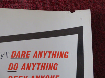 THE YOUNG ANIMALS US HALF SHEET (22"x 28") POSTER TOM NARDINI 1968 Rendezvous Cinema Movie posters