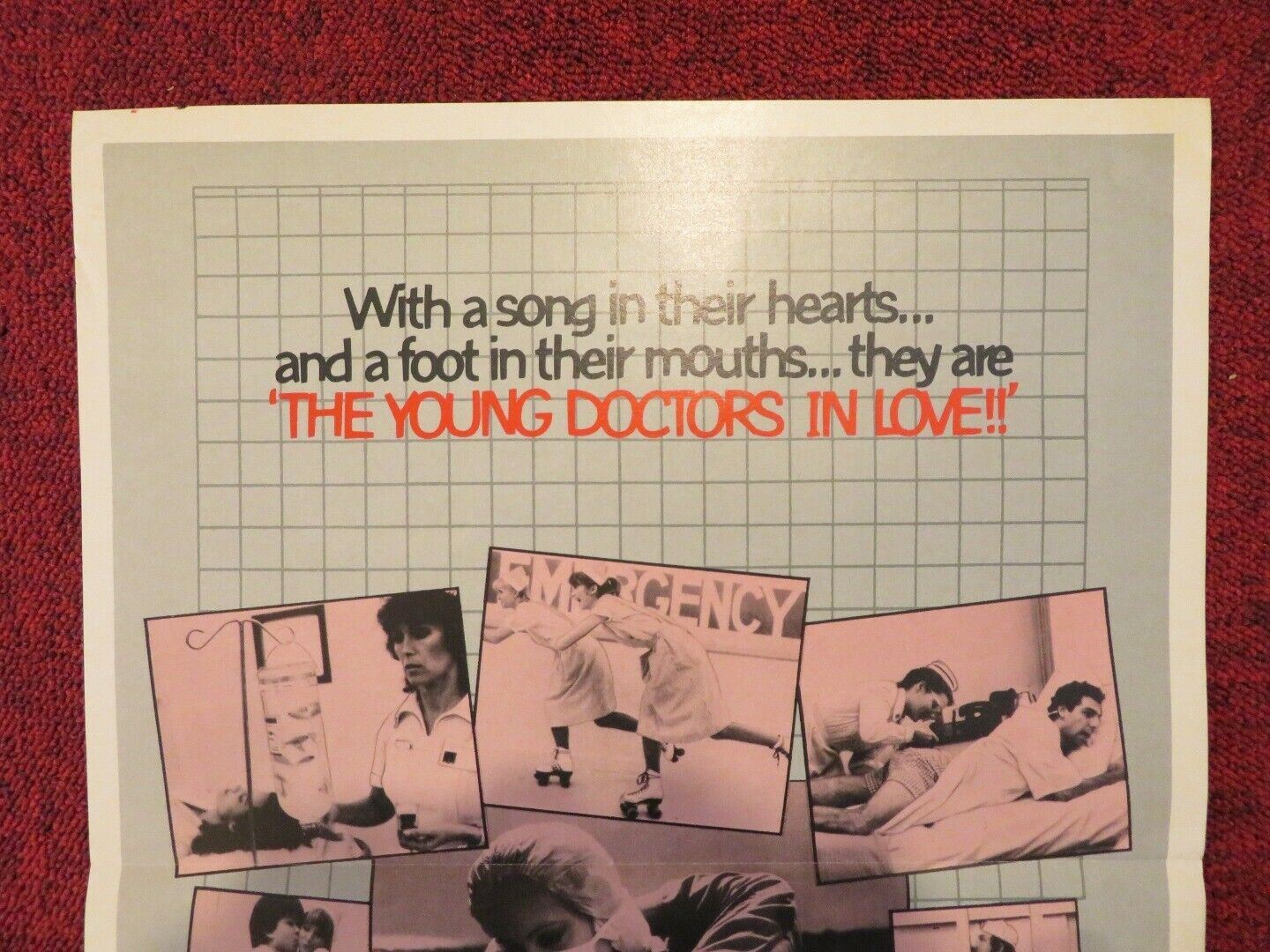 THE YOUNG DOCTORS IN LOVE FOLDED AUSTRALIAN DAYBILL POSTER SEAN YOUNG 1982 Movie posters