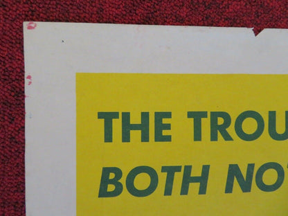 THE YOUNG LAND FOLDED US ONE SHEET POSTER PAT WAYNE YVONNE CRAIG 1958 Movie posters