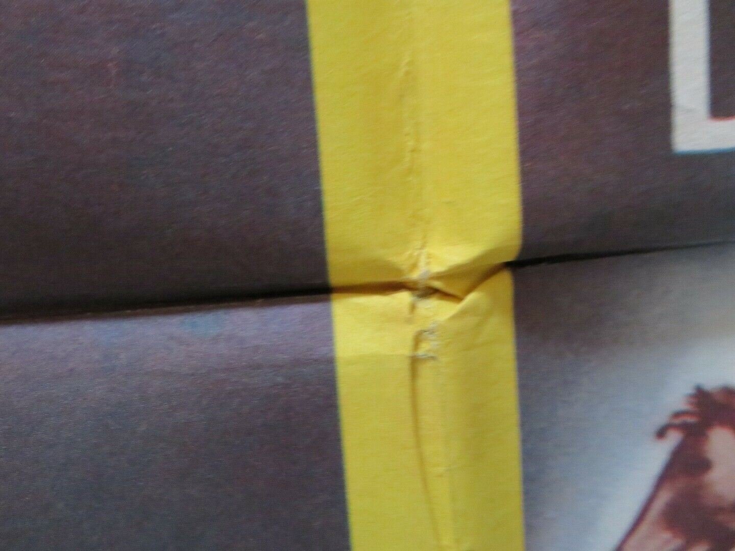 THE YOUNG LAND FOLDED US ONE SHEET POSTER PAT WAYNE YVONNE CRAIG 1958 Movie posters