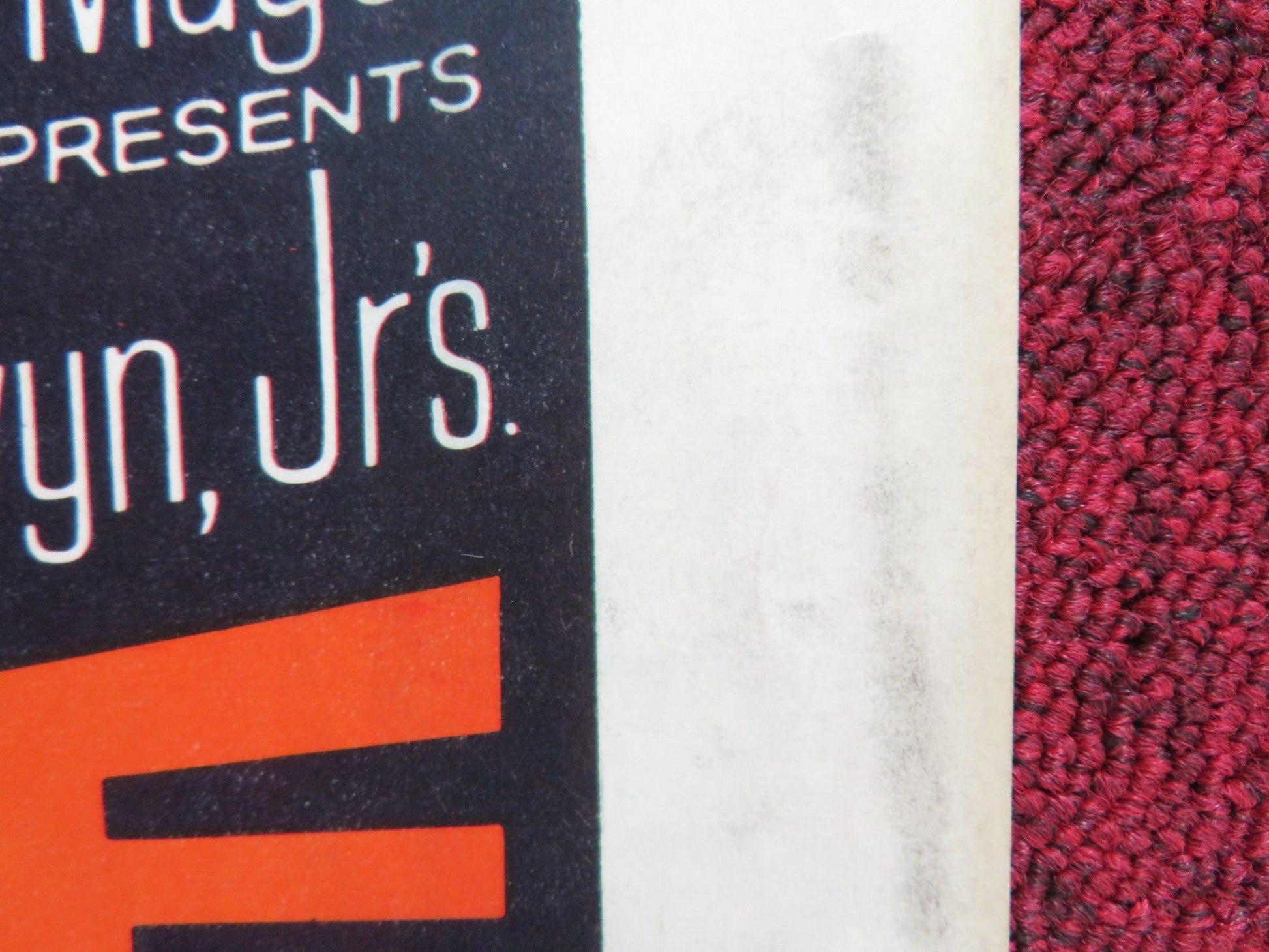 THE YOUNG LOVERS US HALF SHEET (22"x 28") POSTER PETER FONDA SHARON HUGUENY 1964 Rendezvous Cinema Movie posters