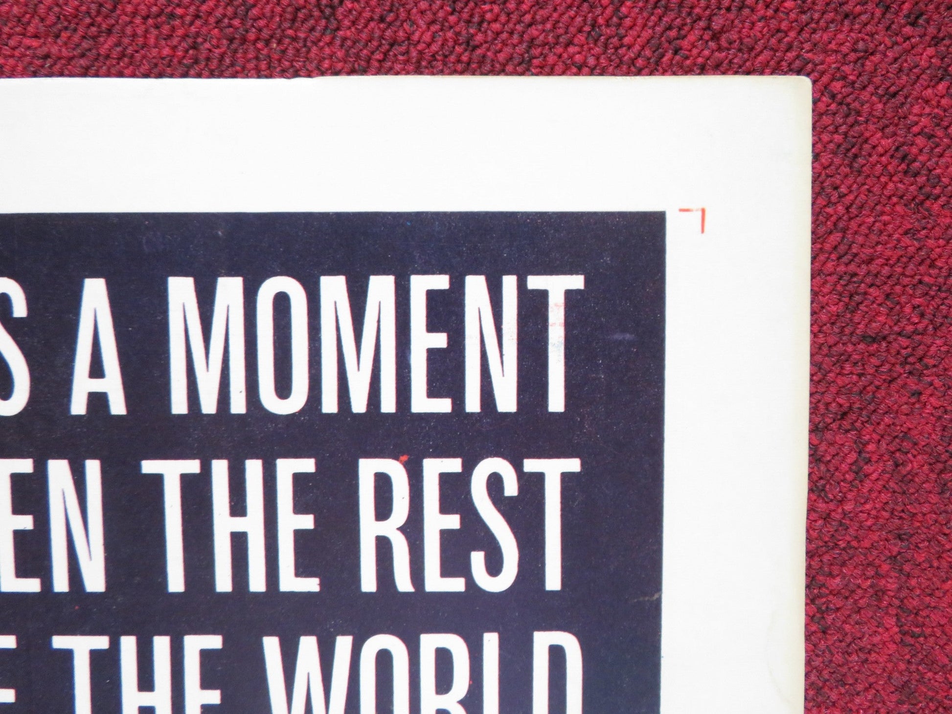 THE YOUNG LOVERS US HALF SHEET (22"x 28") POSTER PETER FONDA SHARON HUGUENY 1964 Rendezvous Cinema Movie posters