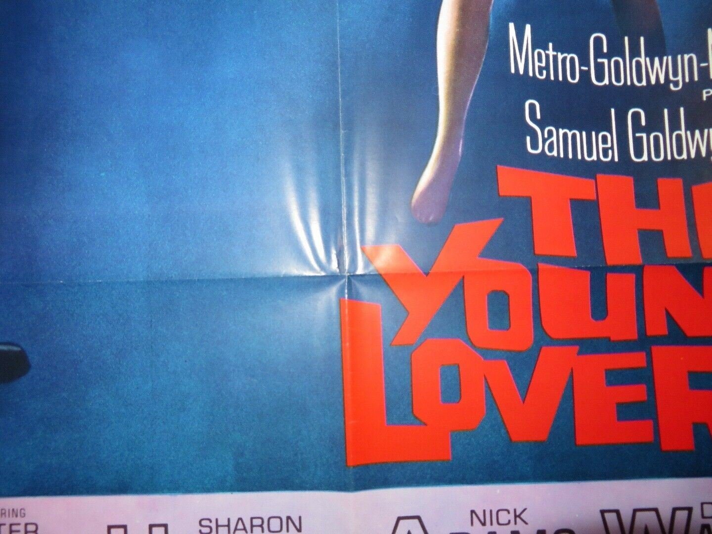 THE YOUNG LOVERS US ONE SHEET POSTER PETER FONDA SHARON HUGUENY 1964 Movie posters