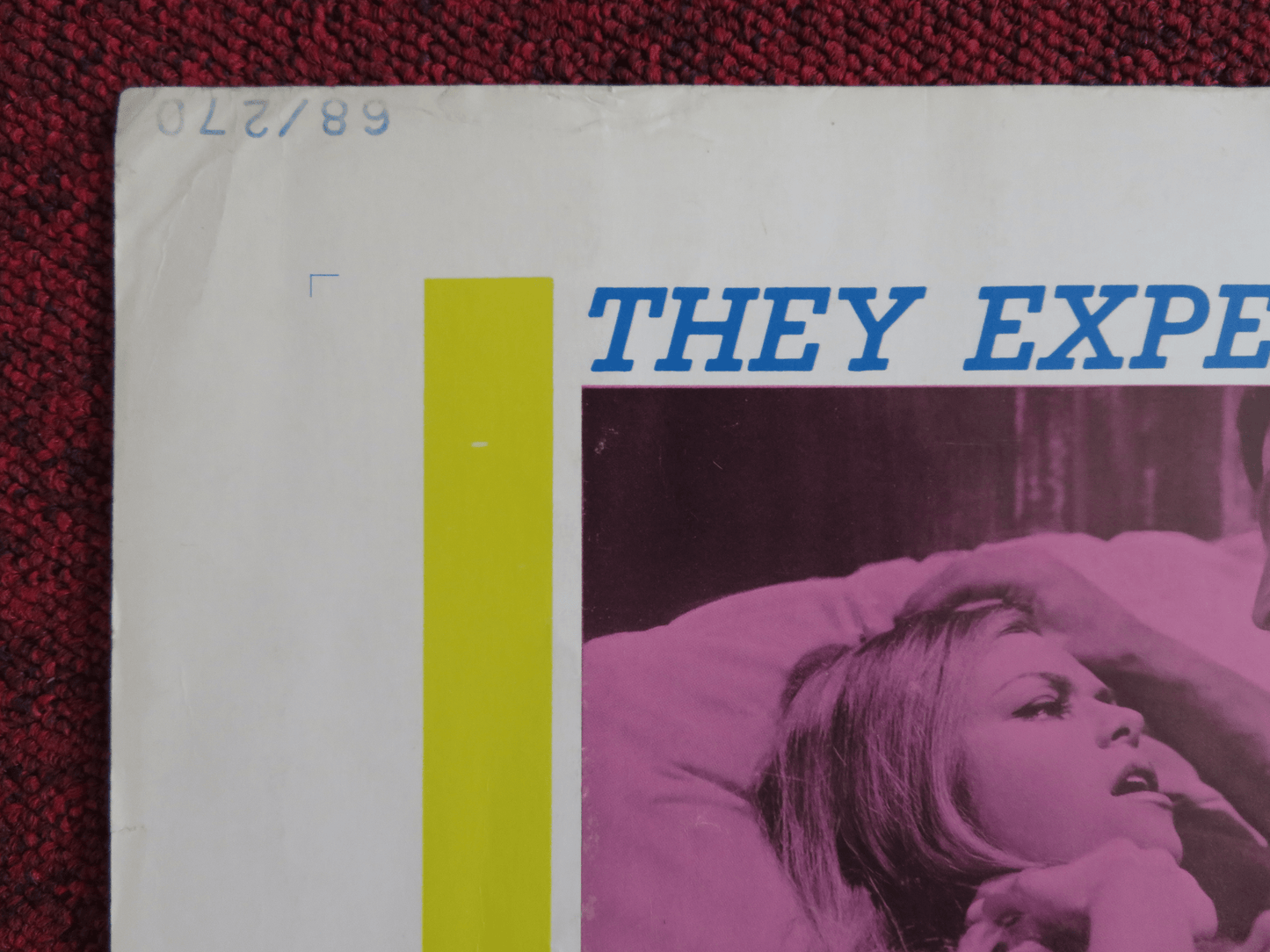 THE YOUNG RUNWAWAYS US HALF SHEET (22"x 28") POSTER BROOKE BUNDY K. COUGHLIN '68 Rendezvous Cinema Movie posters