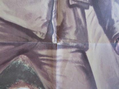 THE YOUNG WARRIORS FOLDED US ONE SHEET POSTER JAMES DRURY STEVE CARLSON 1966 Rendezvous Cinema Movie posters