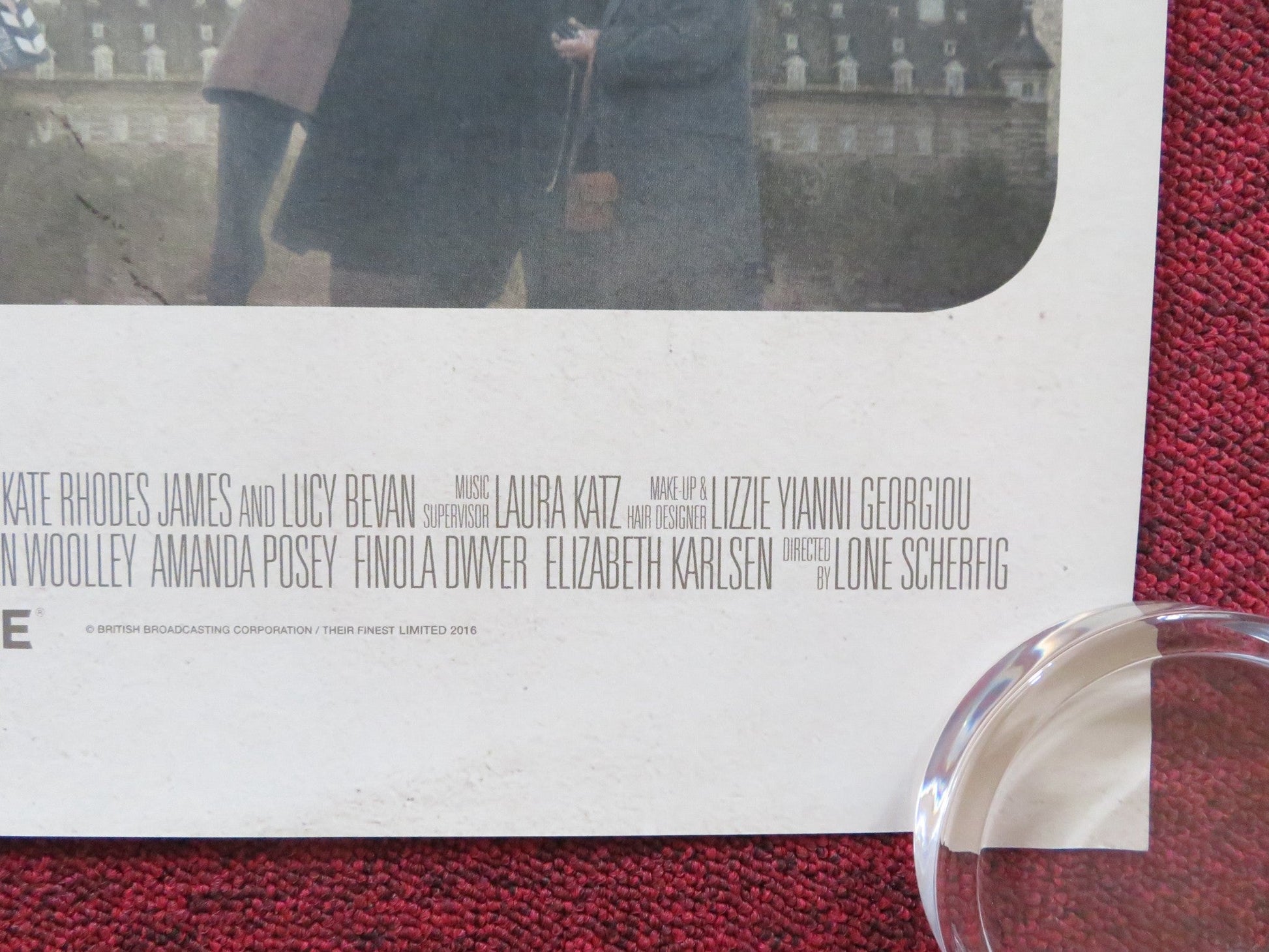 THEIR FINEST UK QUAD (30"x 40") ROLLED POSTER GEMMA ARTERTON SAM CLAFLIN 2016 Rendezvous Cinema Movie posters