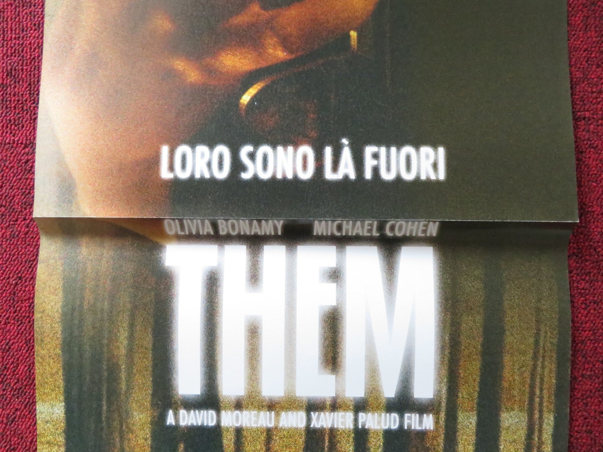 THEM ITALIAN LOCANDINA POSTER OLIVIA BONAMY MICHAEL COHEN 2005 Rendezvous Cinema Movie posters