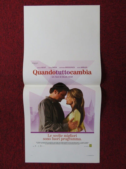 THEN SHE FOUND ME ITALIAN LOCANDINA (27.5"x13") POSTER C FIRTH B MIDLER 2007 Movie posters
